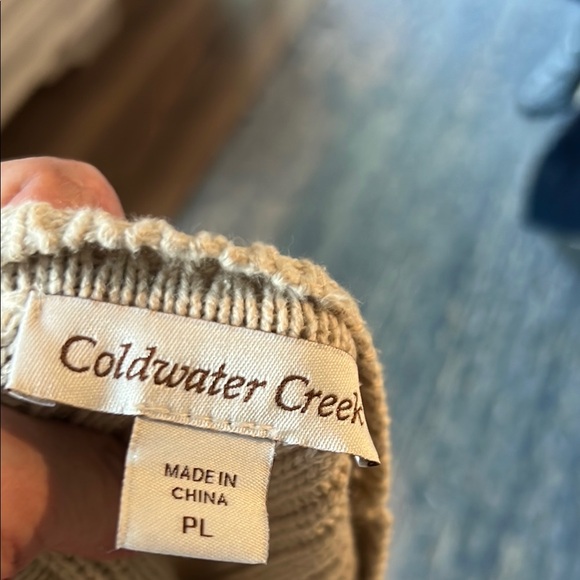Coldwater Creek Textured Knit Sweater - Cream - Picture 4 of 6